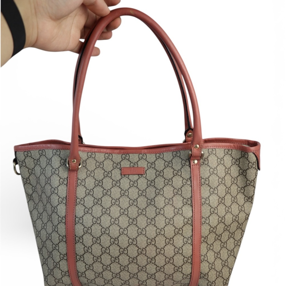 Gucci Joy Tote Pink Signature Tote